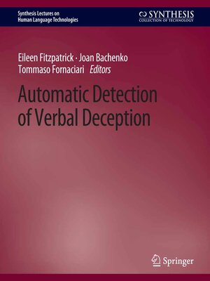 cover image of Automatic Detection of Verbal Deception
